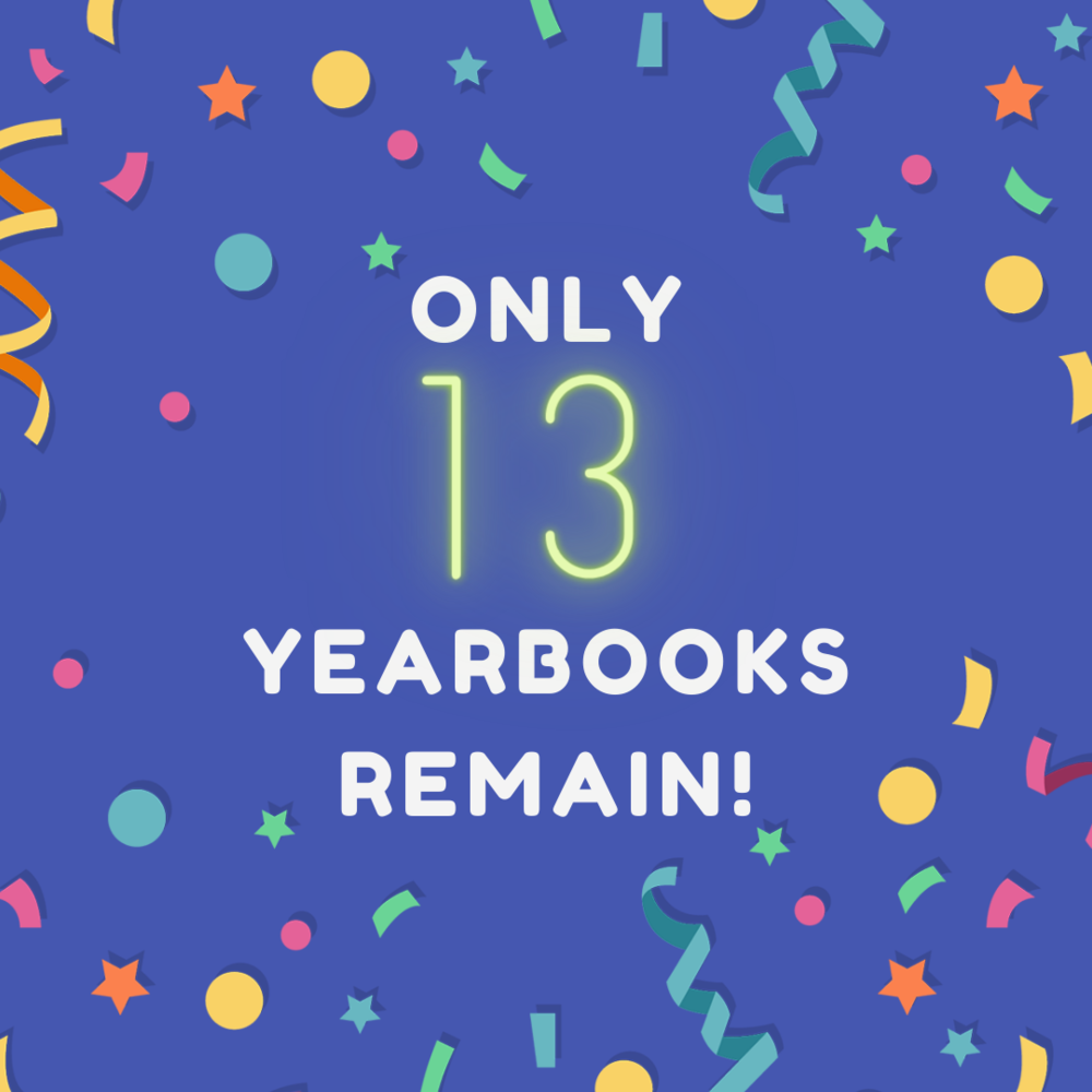13 yearbooks left