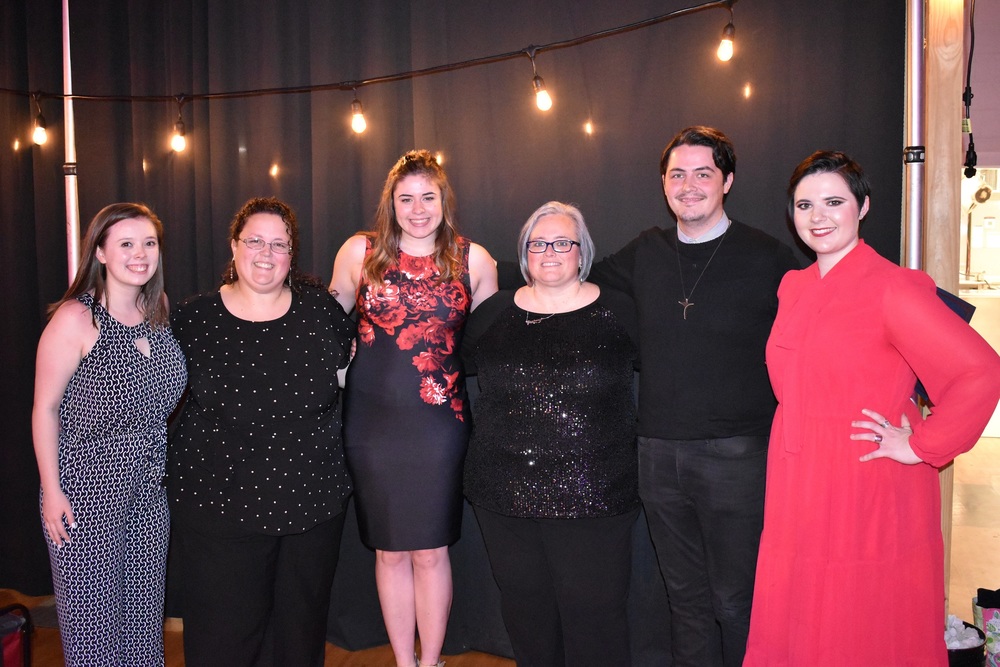 Performers from the Winter Gala and Staff