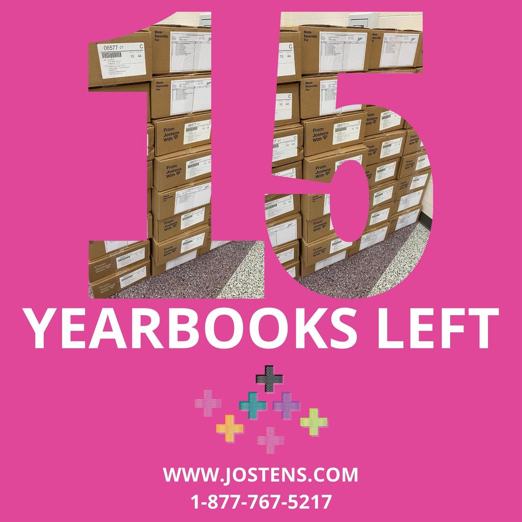 only 15 books left